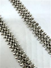 925 Sterling Silver Star Ball Fringe 20